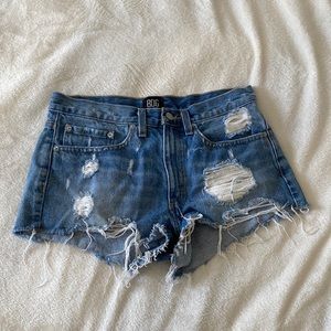 BDG denim shorts